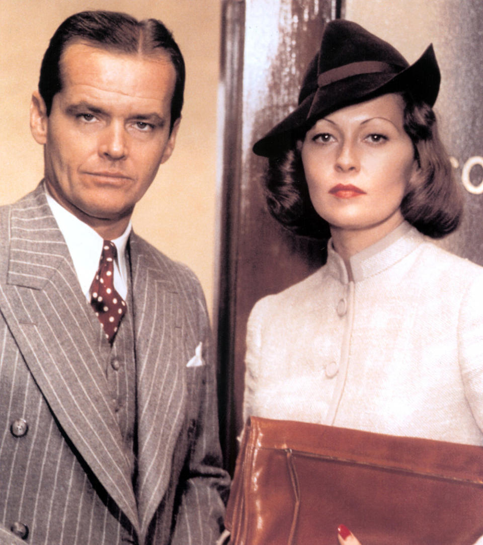 CHINATOWN, Jack Nicholson, Faye Dunaway, 1974