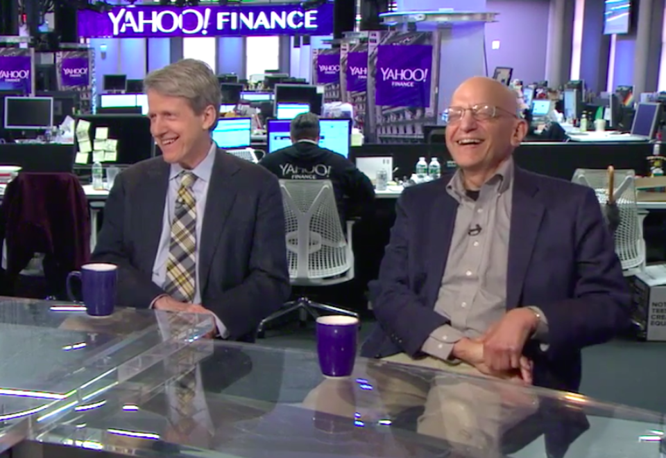 Robert Shiller and Jeremy Siegel visited Yahoo Finance for a rare joint interview.
