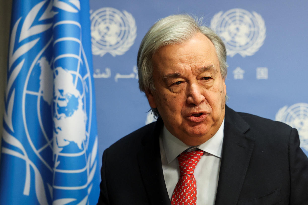 Antonio Guterres.