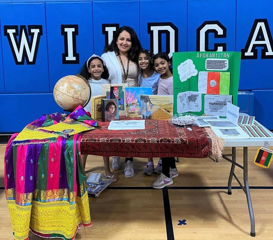 Washington Elementary School in Westfield's first annual Multicultural Festival.