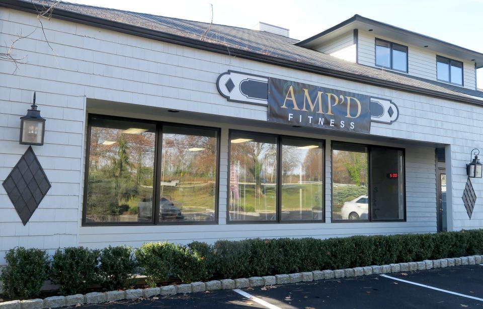 Exterior of AMP'D Fitness in Brielle Monday, December 5, 2022.  The nearly two-year-old gym with locations in Manasquan and Brielle specializes in personalized strength training for adults ages 30 and over.