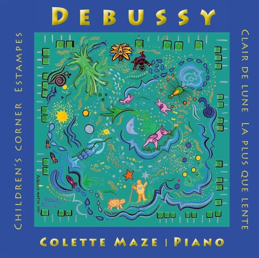 Colette Maze's 2014 Debussy album