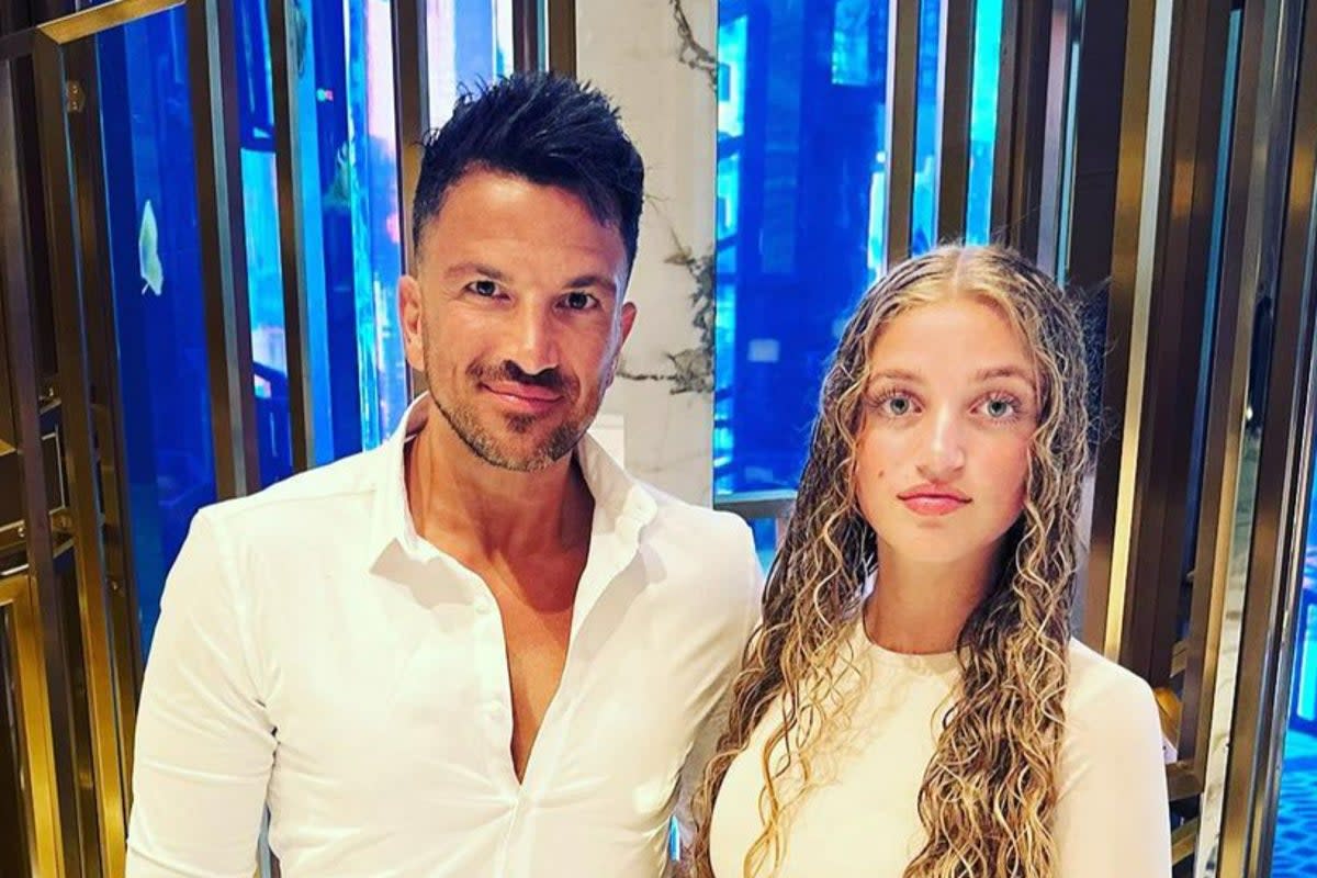 Peter Andre says daughter Princess could follow in his musical footsteps  (Instagram @peterandre)