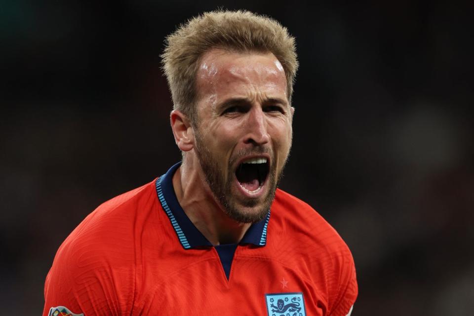 Harry Kane insists England should be judged on their performances at major tournaments (The FA via Getty Images)