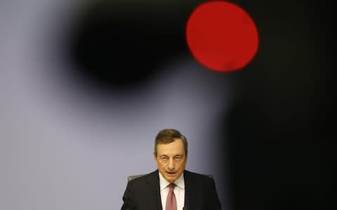 Mario Draghi - Credit: Alex Kraus/Bloomberg