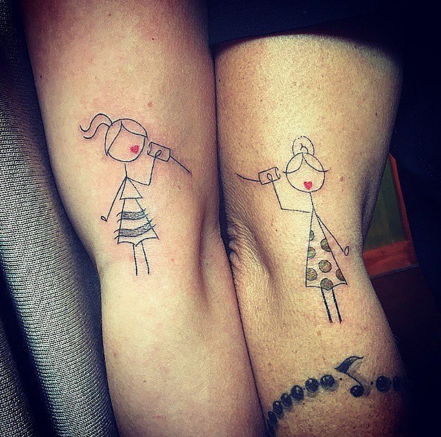 30 Adorable Mother-Daughter Tattoos To Get Inspired By