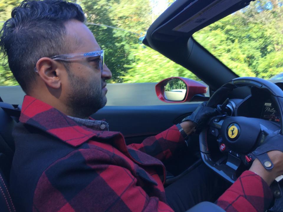 Driving the Ferrari Portofino