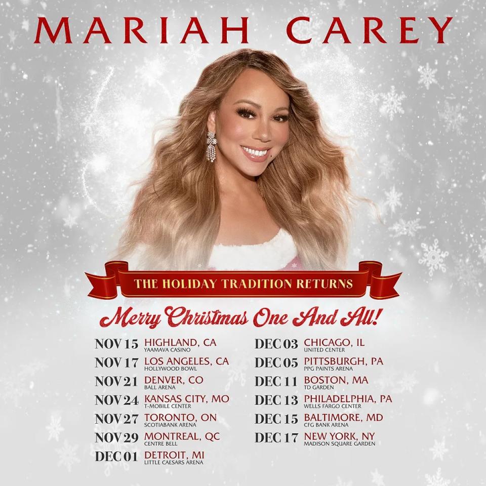 How to Get Tickets to Mariah Carey’s 2023 Christmas Tour