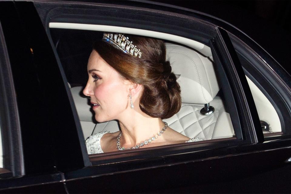 The Duchess wore Diana’s favorite tiara to one of the largest annual events at Buckingham Palace—and then a professional tunic the following day.