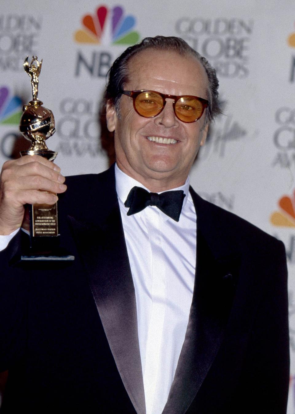 Jack Nicholson, 6 Golden Globes