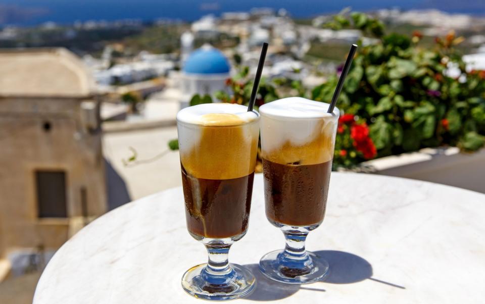 greece holidays frappes - Getty