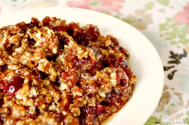 <p><a href="https://crockpotladies.com/crockpot-apple-cranberry-crisp/" rel="nofollow noopener" target="_blank" data-ylk="slk:Crock Pot Ladies;elm:context_link;itc:0;sec:content-canvas" class="link ">Crock Pot Ladies</a></p>