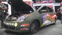 <p>This was bound to happen. One of the most disliked vehicles in the enthusiast world, made awesome with the help of a Hellcat crate engine modified to make 1000 horsepower. <a href="https://www.roadandtrack.com/motorsports/a22738768/hellcat-powered-prius-vs-demon-drag-race-video/" rel="nofollow noopener" target="_blank" data-ylk="slk:Here it is;elm:context_link;itc:0;sec:content-canvas" class="link ">Here it is</a> decimating a Demon on the drag strip. </p>