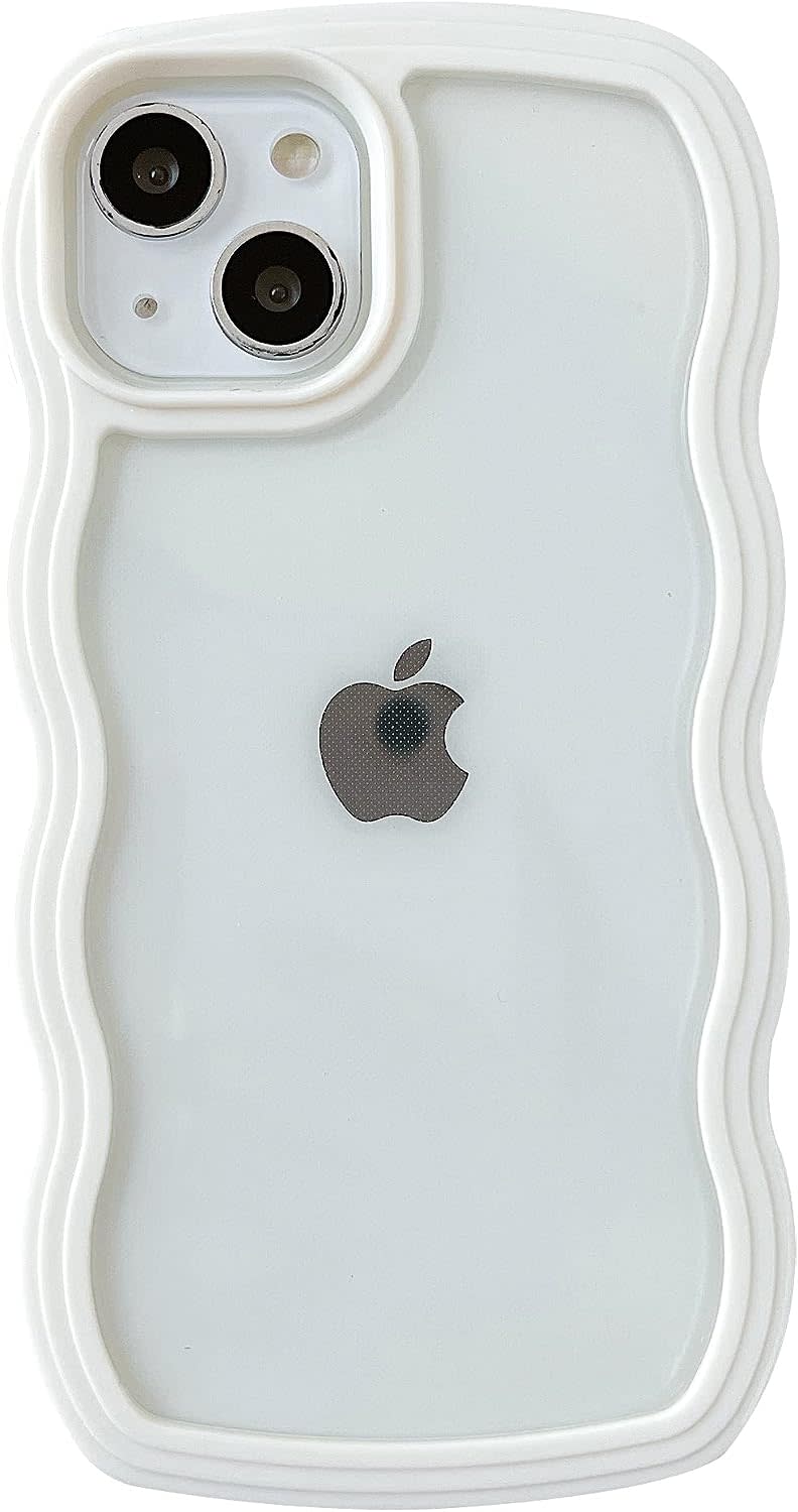 white curvy iphone case