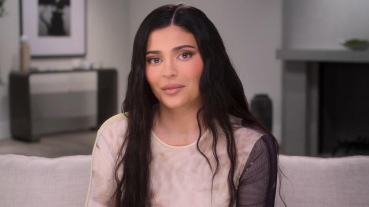  Kylie Jenner on The Kardashians. 