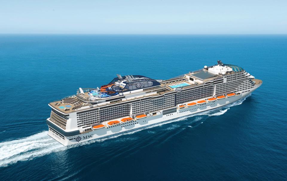 The MSC Meraviglia was denied permission to dock in both the Cayman Islands and Jamaica.