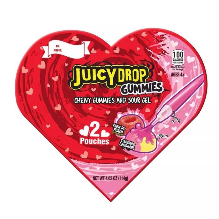 23) Juicy Drop Valentine's Juicy Drop Gummy Heart Box