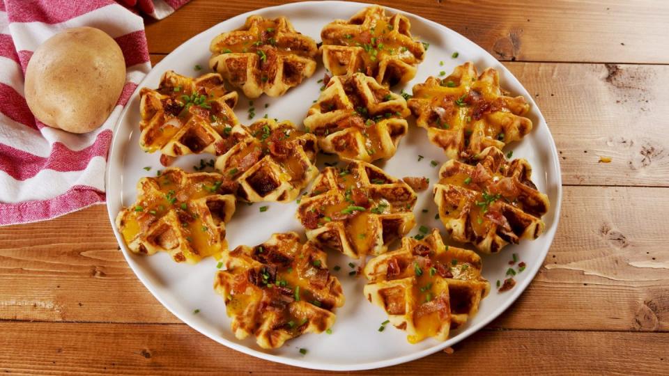 Mashed Potato Waffles