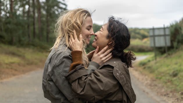 Villanelle and Eve finally got it together in the Killing Eve finale (Photo: BBC America/David Emery)