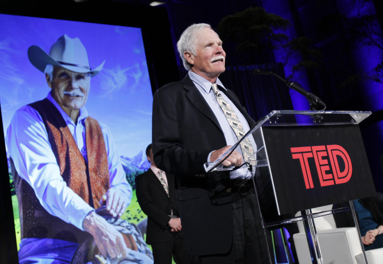 Ted Turner. (Photo by Paul Morigi/Invision for United Nations Foundation/AP Images)