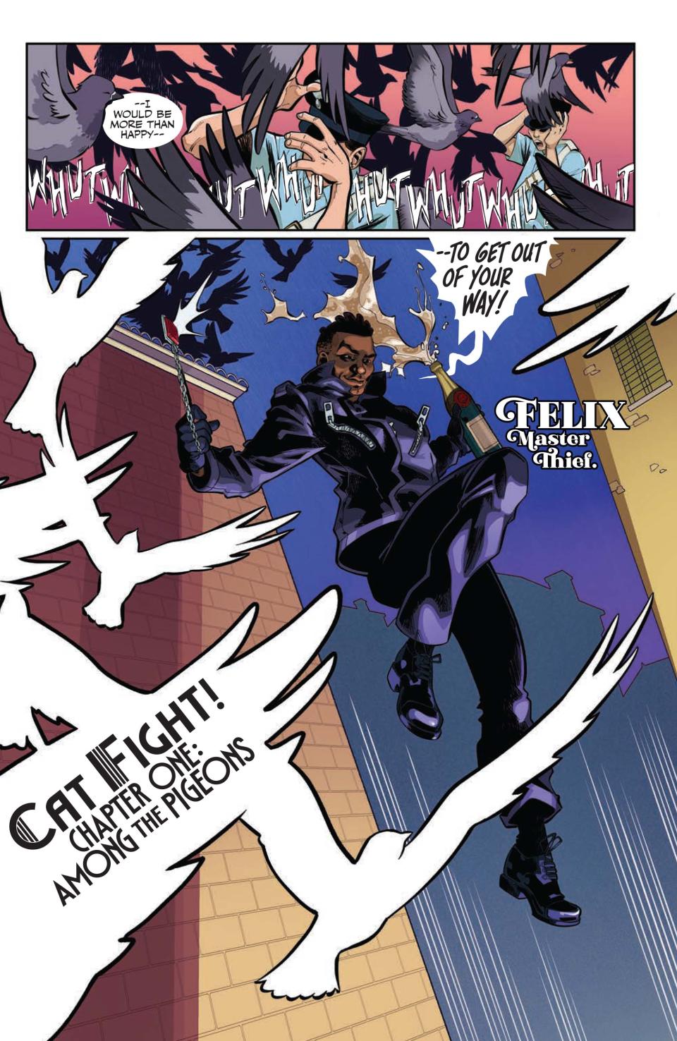 Cat Fight pages