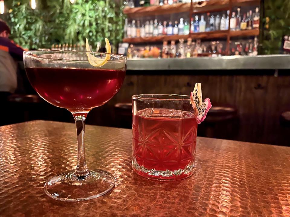 Pigtails serves craft cocktails in a hidden bar located in downtown Phoenix. It opened in 2020.