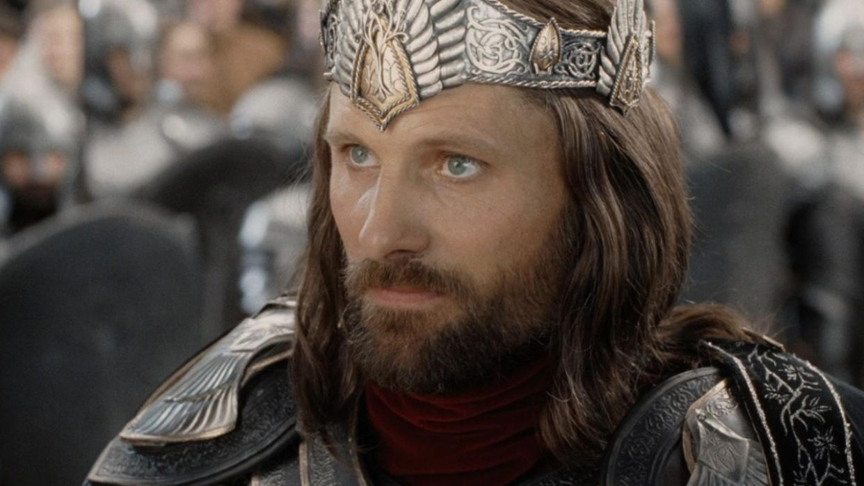  Viggo Mortensen in The Lord Of The Rings: The Return Of The King. 