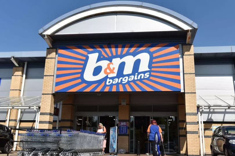 A general view of a B&M store