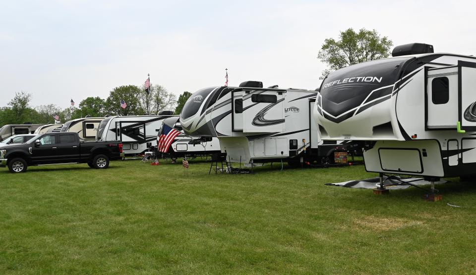 All 227 fairground campsites held RVs for the five-day rally.