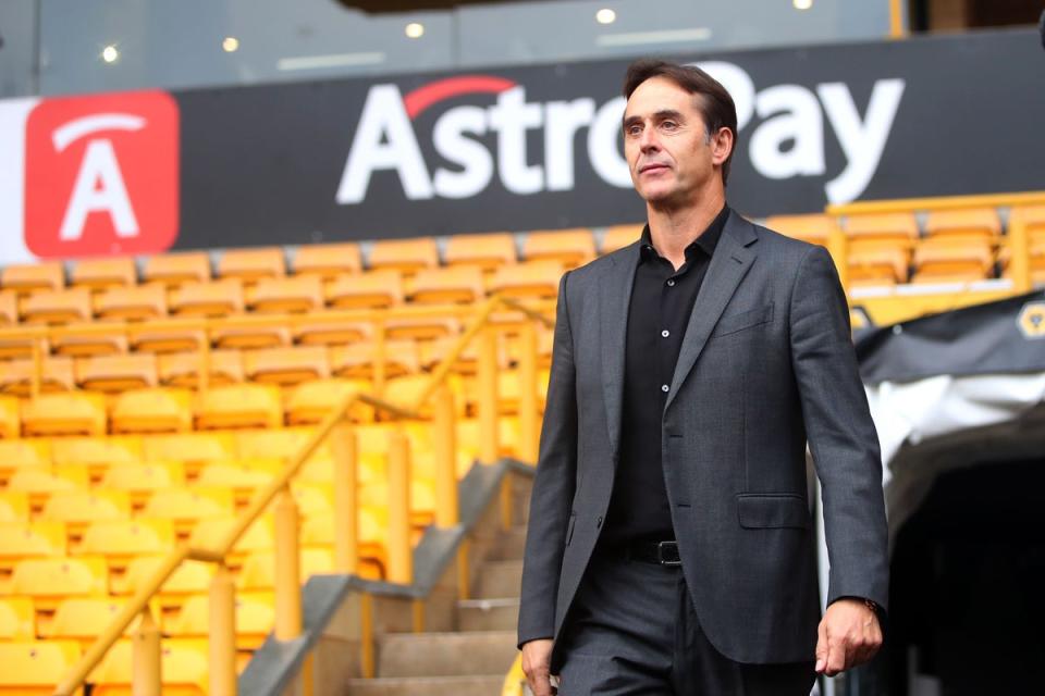 Wolves boss Julen Lopetegui has signed a three-year deal. (Simon Marper/PA) (PA Wire)