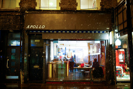 The Apollo Pizzeria, in London, Britain, January 22, 2019. REUTERS/Henry Nicholls