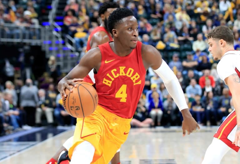 Indiana's Victor Oladipo returned from missing 11 games with a knee injury to tally 14 points and nine assists as the Pacers overcame Philadelphia 113-101