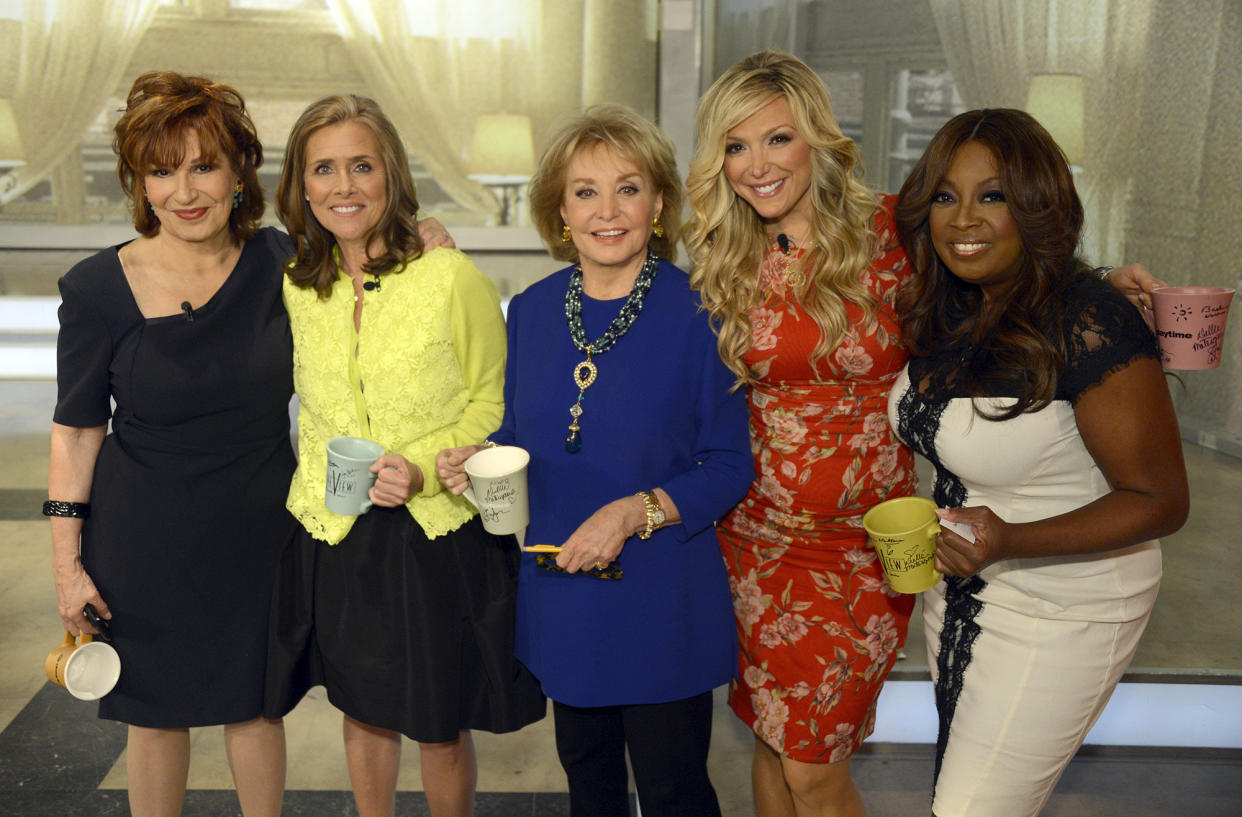 THE VIEW - 5/15/14 - For the first time in television history, all 11 co-hosts of Walt Disney Television via Getty Images's 