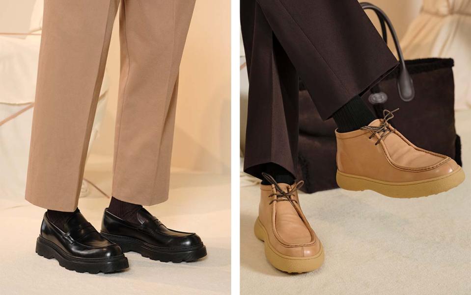 Tods, Milan, Milan fashion week, men, fall 2024, men's, mens shoes