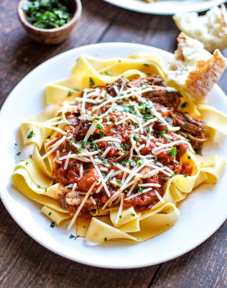 Slow Cooker Beef Ragù