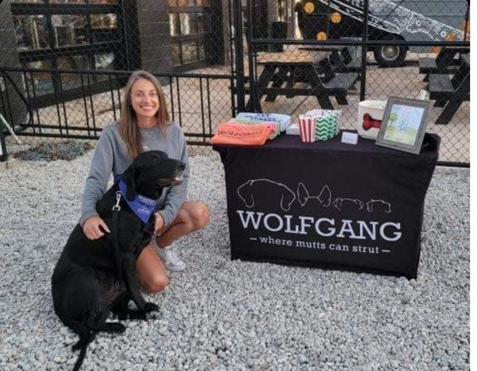 Kim Wolford is one of the founders of WolfGang, a new dog event planning business in Pensacola.