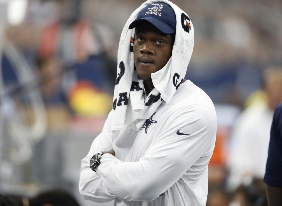 Dallas' Randy Gregory is reportedly facing a third suspension. (AP)