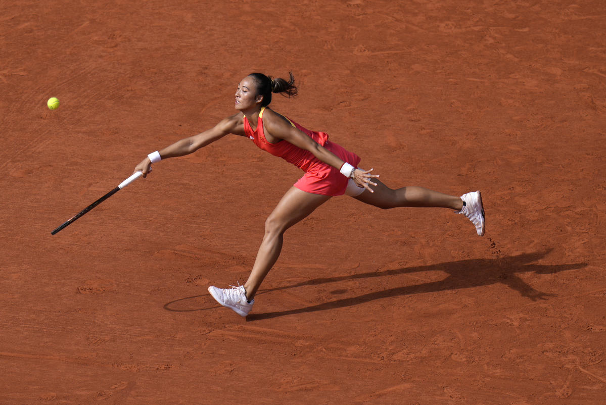 Zheng Qwinen wins China's first Olympic tennis singles gold by beating