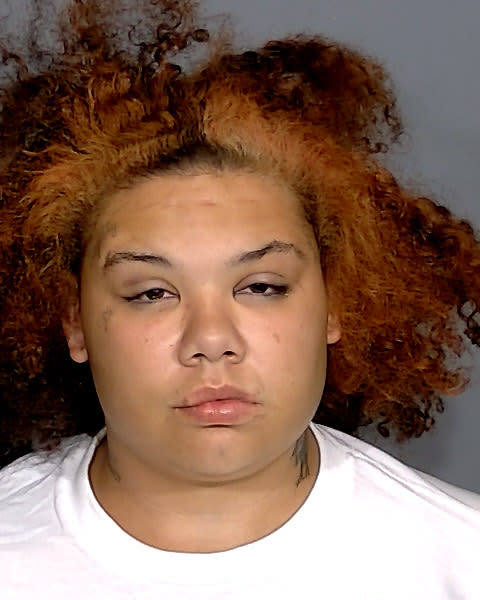 Sharon Key, 32, was arrested on allegations of criminal recklessness earlier this week. (Marion County Jail)