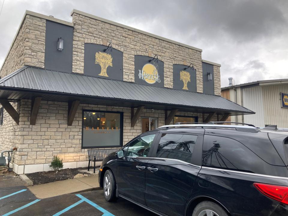 View of Harvest Pizzeria from outside its location at 454 S. Main St. in Granville, which opened in mid-February. It's the fifth location of the Columbus chain and first in Licking County.