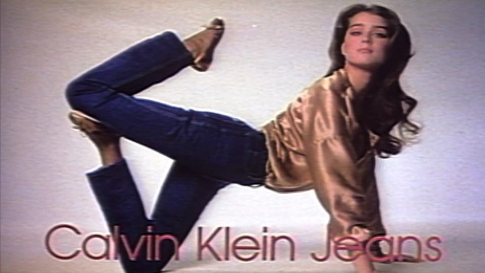 Brooke Shields in one of the infamous Calvin Klein Jeans commercial in 1980.