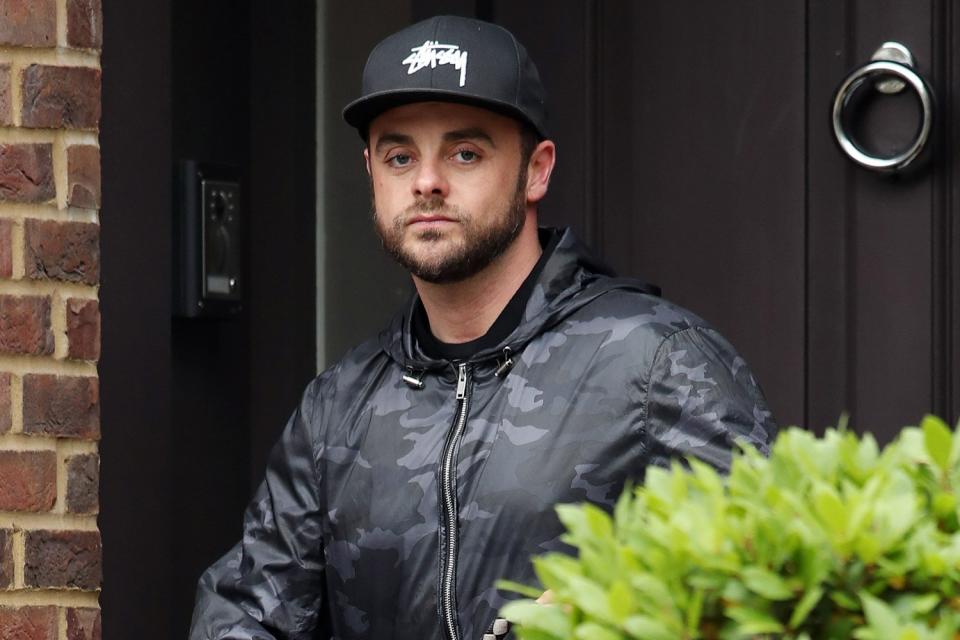 On lockdown: Ant McPartlin is starting rehab in his London home: Splash News