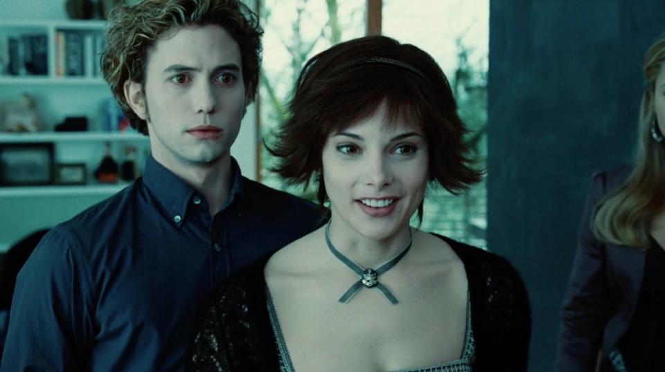 Jackson Rathbone and Ashley Greene as Jasper and Alice in "Twilight."