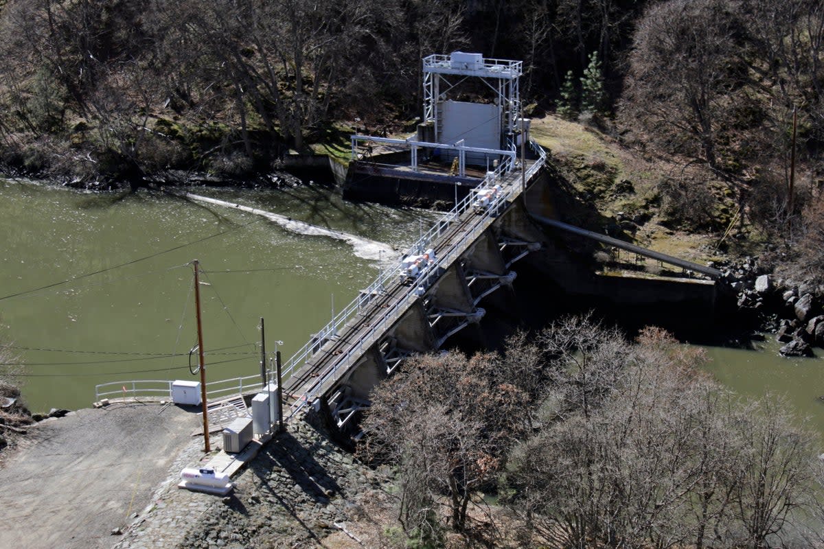 Klamath Dam Removal (Copyright 2020 The Associated Press. All rights reserved.)