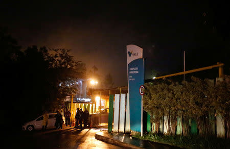 A view of the entrance of the B3/B4 Mar Azul mine operated by Vale SA that was evacuated, in Nova Lima, Brazil February 16, 2019. REUTERS/Cristiane Mattos