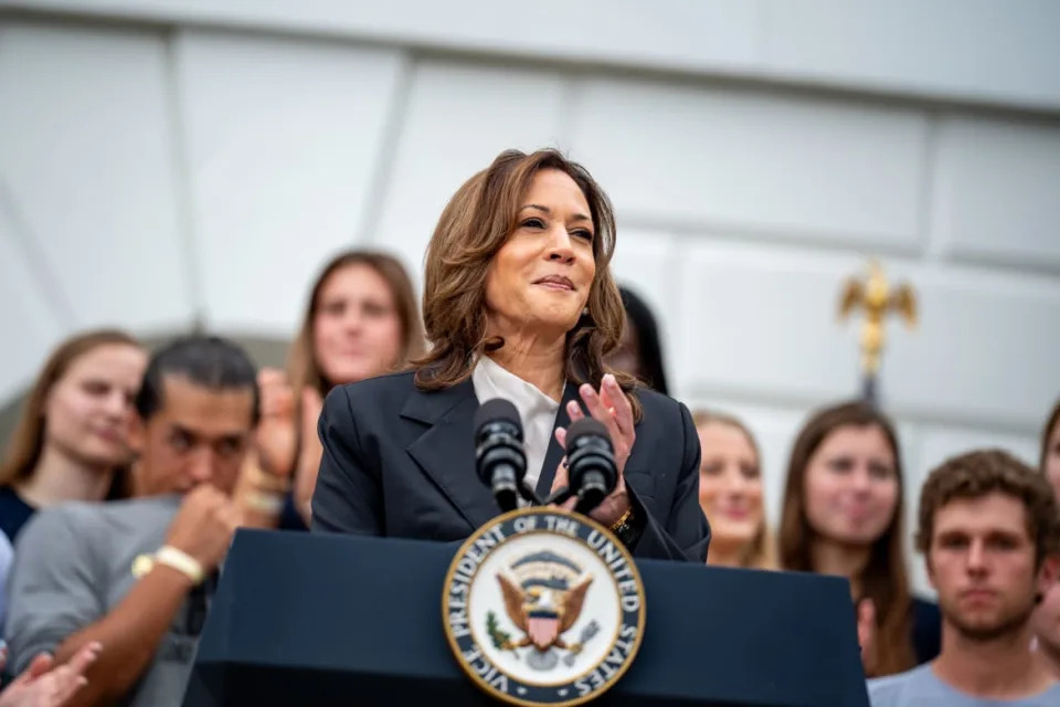 U.S. Vice President Kamala Harris