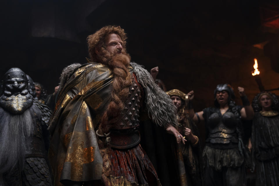 Owain Arthur as Prince Durin in <i>The Rings of Power</i><span class="copyright">Ben Rothstein—Prime Video</span>