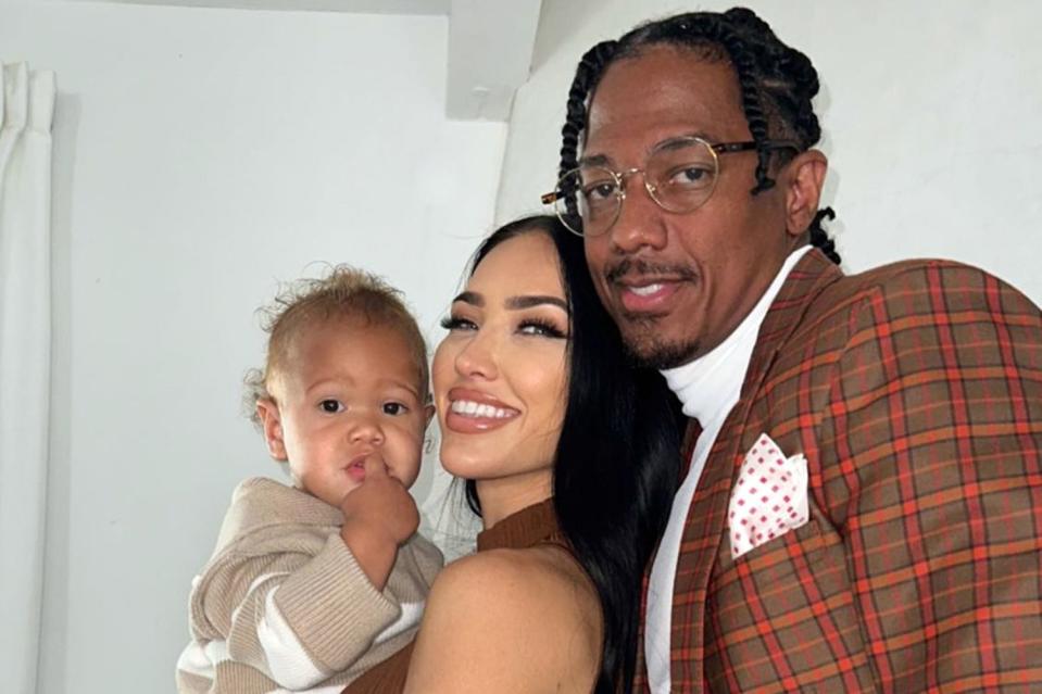 <p>Bre Tiesi/Instagram</p> Bre Tiesi and Nick Cannon spend Thanksgiving with their 16-month-old son Legendary