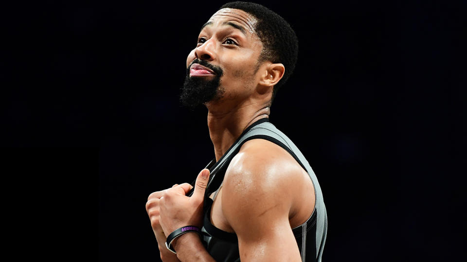 Brooklyn Nets point guard Spencer Dinwiddie, pictured, has become an interesting fantasy basketball asset.