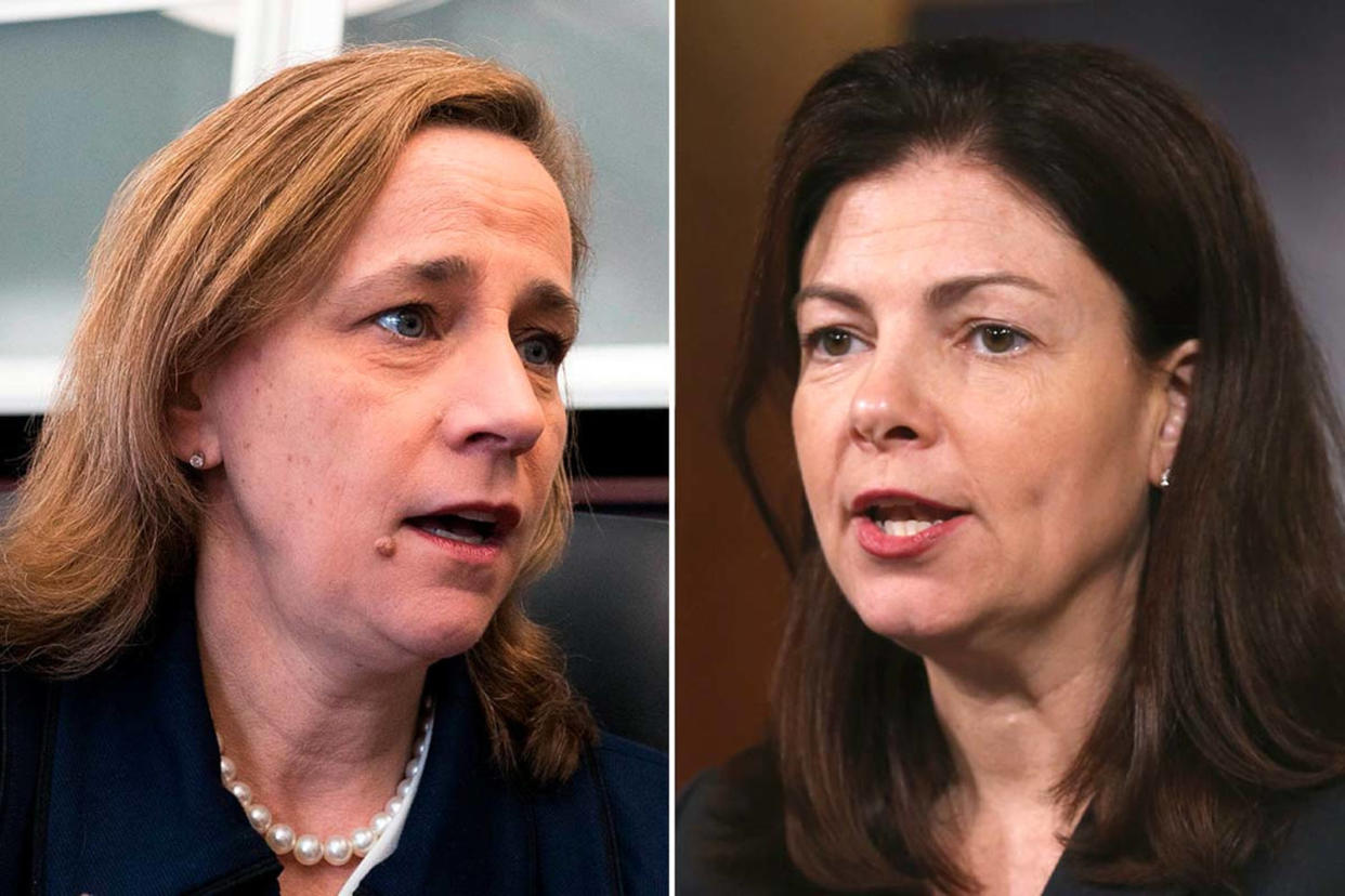 Joyce Craig, Kelly Ayotte politics political politicians (AFP via Getty Images; Getty Images)